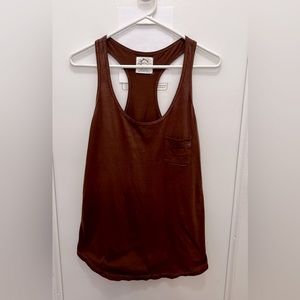 Generation Love Chocolate Brown Racerback Tank Top